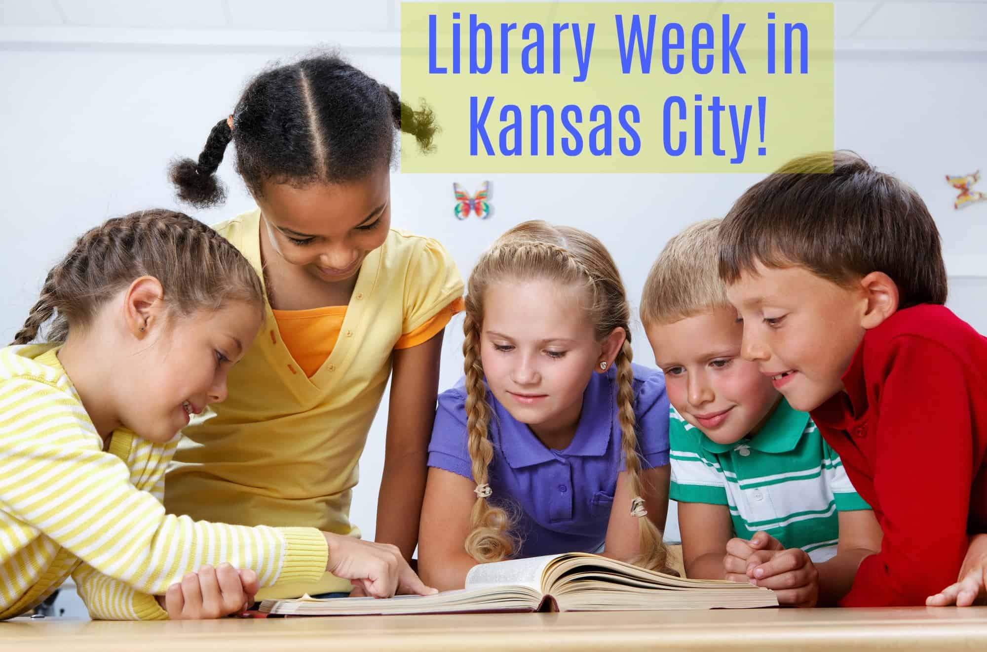 Kids Reading at Library in Kansas City