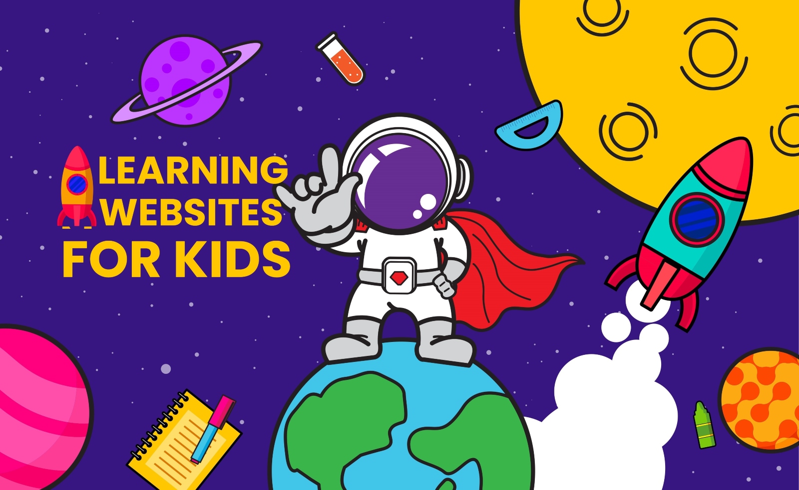 Learning websites for kids, most are free
