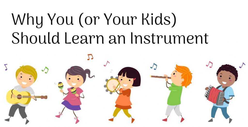 The benefits of learning an instrument