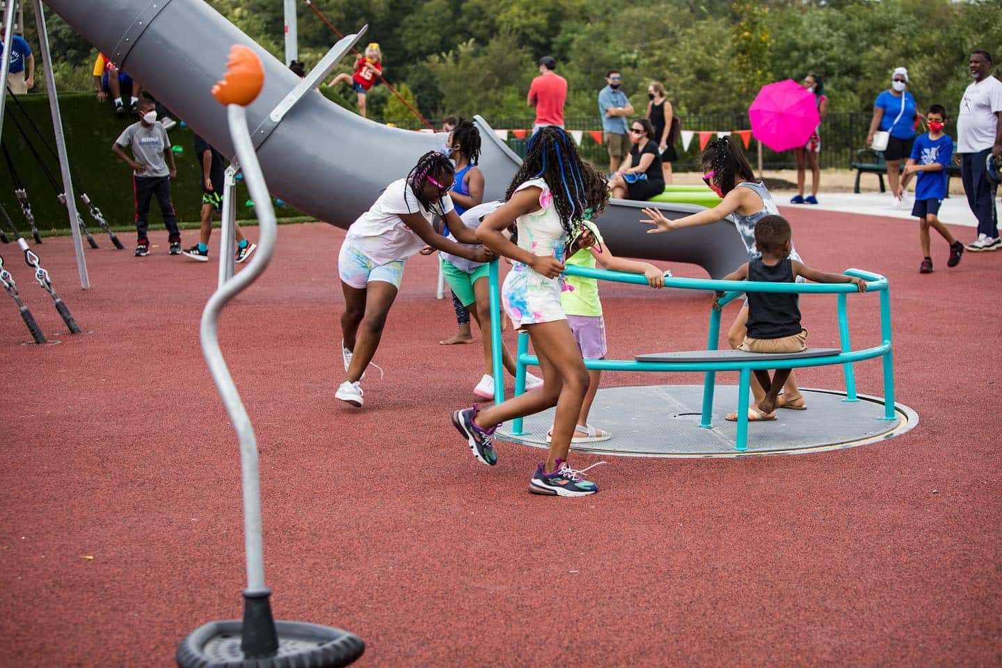 Patrick Mahomes Unveils Kansas City's New Inclusive Playground: 'This Is  Y'alls Park'