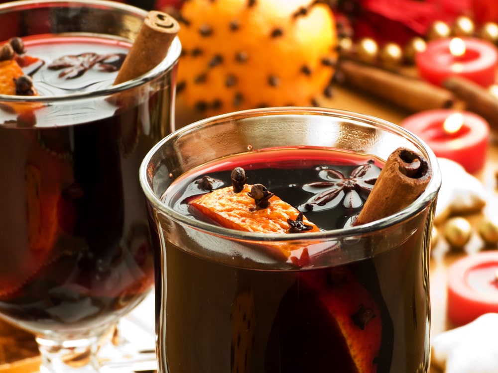 Mulled wine, fall flavors