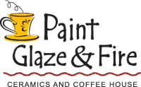 paint glaze and fire pottery place