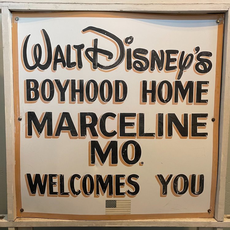 Walt Disney's boyhood home, Marceline, MO, welcomes you.