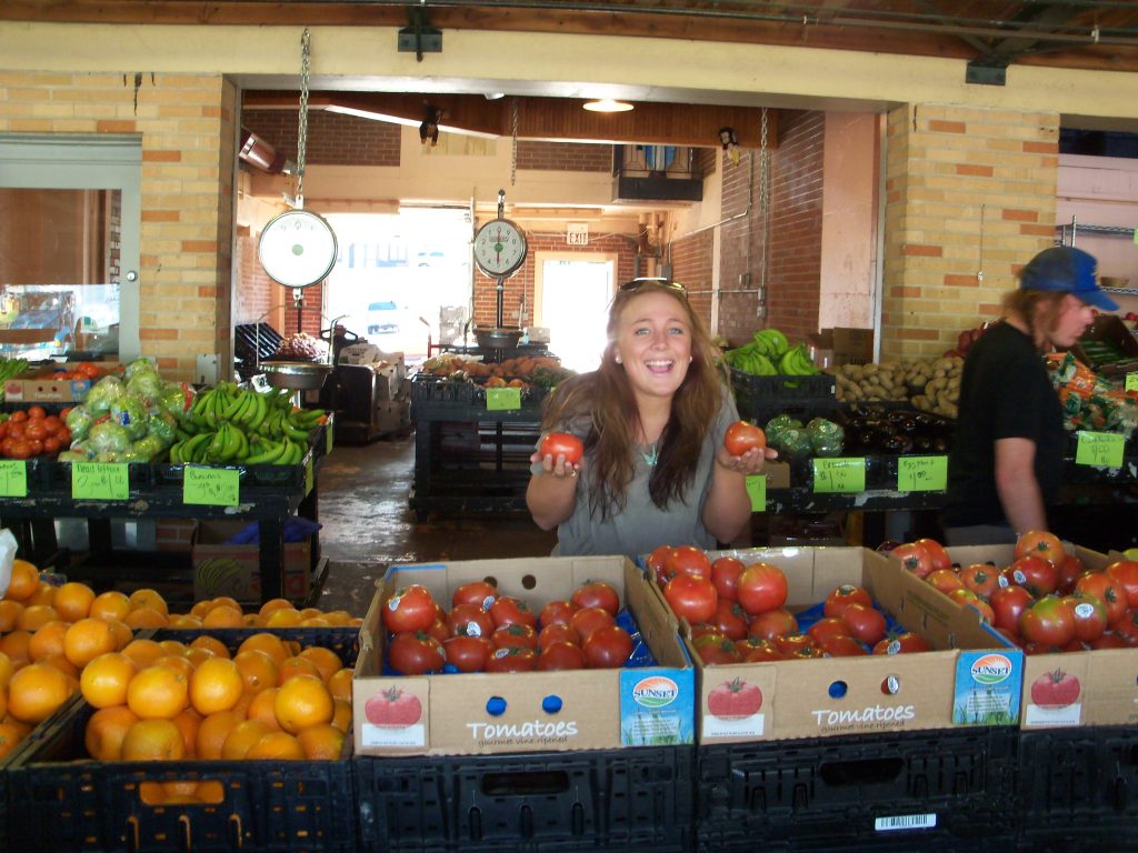 River Market in Kansas City is the perfect spot to grab fresh produce from local famers.