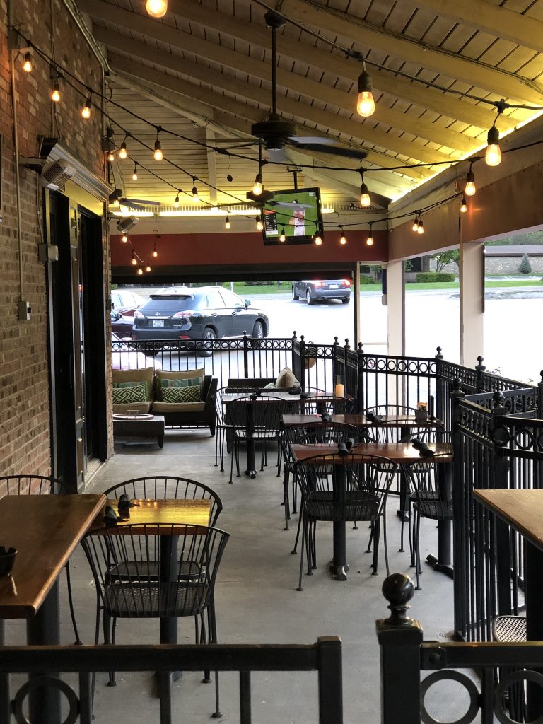 O'Neill's Pub indoor and outdoor dining,
 Leawood, KS