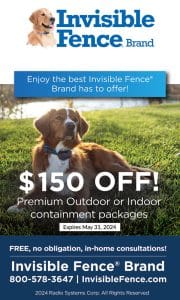 Invisible Fence KC $100 OFF