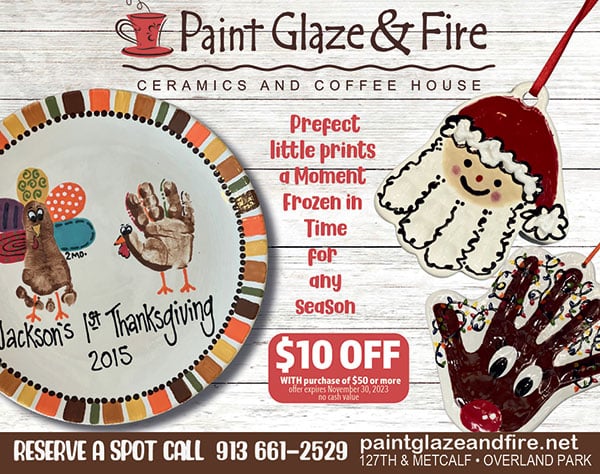 Paint, Glaze & Fire Santa Events