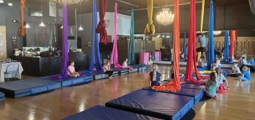 Learning2Fly NEW Location for aerial fitness fun!