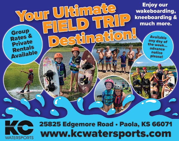 Group rates and private rentals for field trips at KC Watersports.
