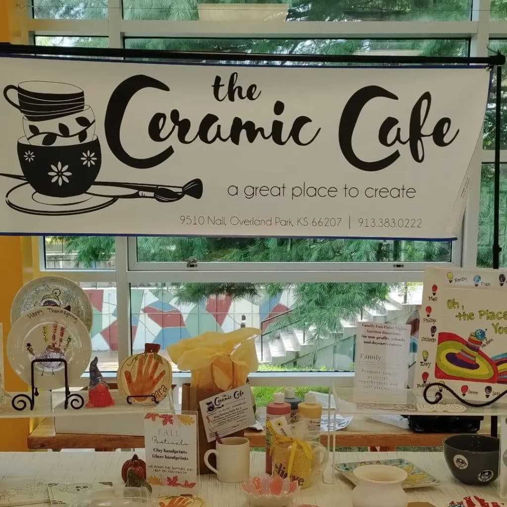 Ceramic Cafe KC, indoor creative fun for all ages. 