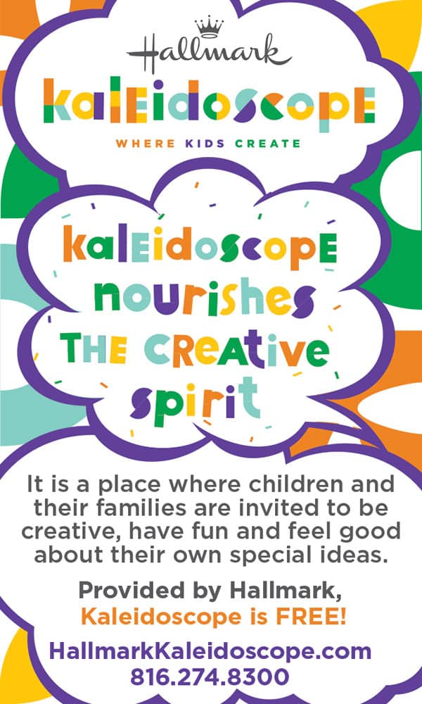 Hallmark's Kaleidoscope indoor play and creative place for KC kids!