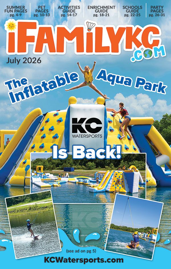 July 2026 cover iFamilyKC featuring KC Watersports